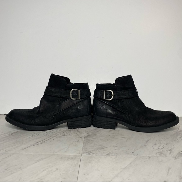 Born Jorgette Buckle Strap Black Boot 6 1/2 - Picture 7 of 13